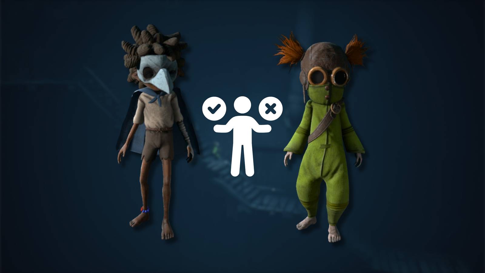 Personaje Low de Little Nightmares 3