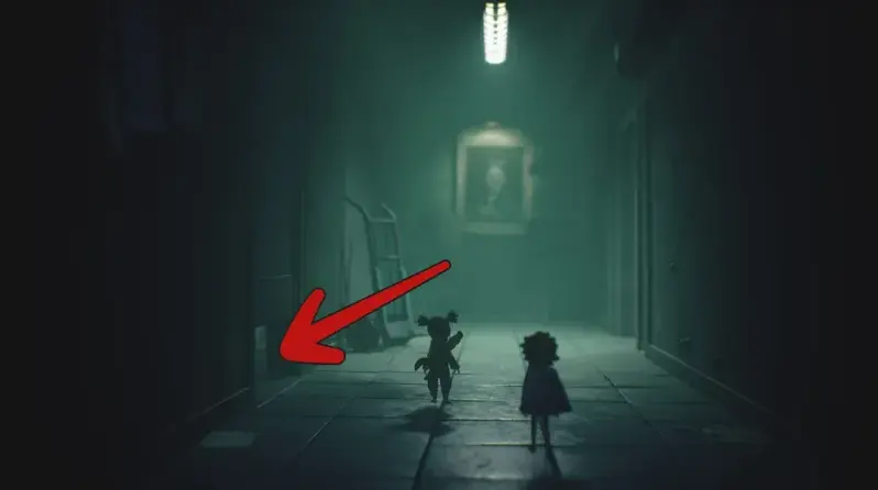 Long corridor after defeating granny