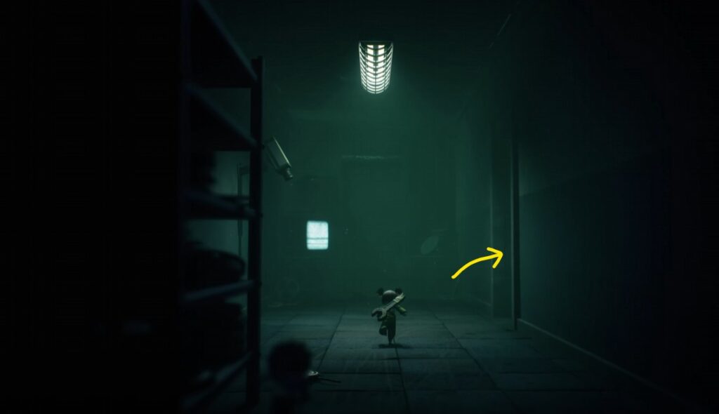 Little Nightmares 3 Süßigkeitenfabrik vierte Puppen Position