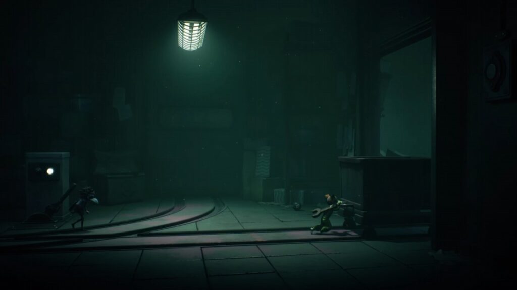 Little Nightmares 3 Süßigkeitenfabrik Grubenwagengleis-Rätsel