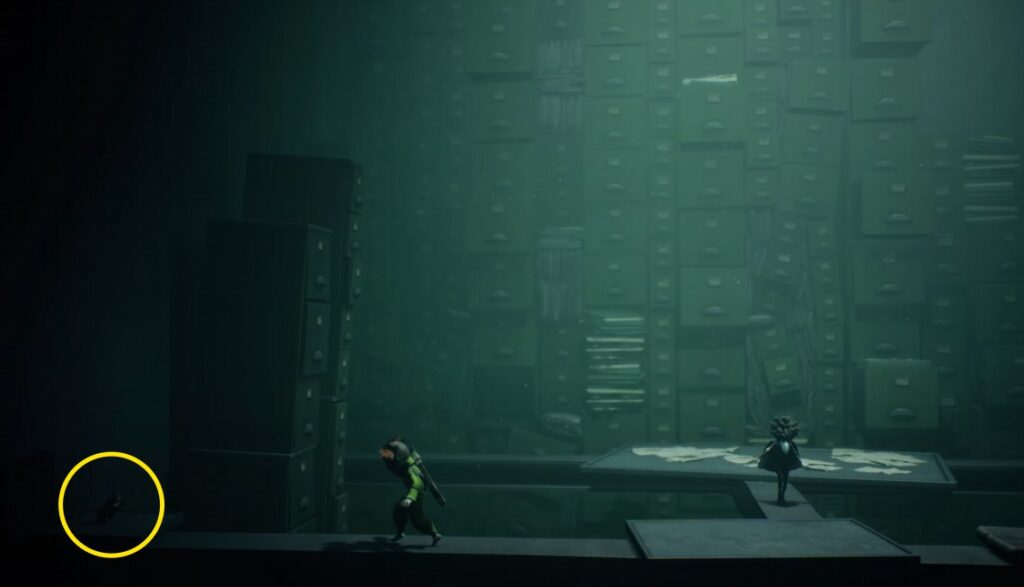 Little Nightmares 3 Süßigkeitenfabrik erste Puppen Position
