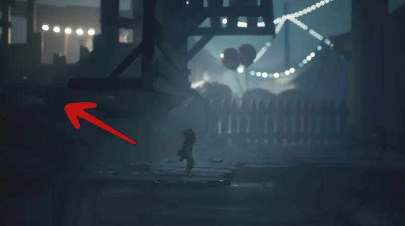 Ferris wheel area after puppet fight