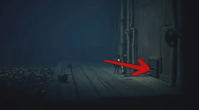 Vent escape after first Kin encounter