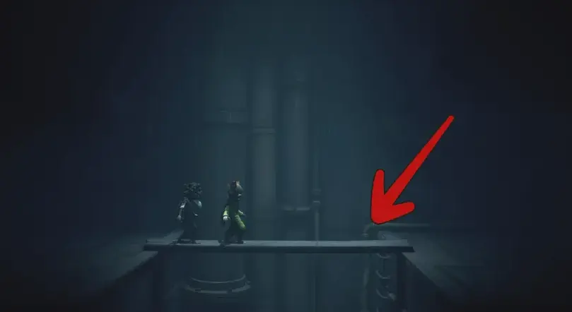 Plank walking section after vent