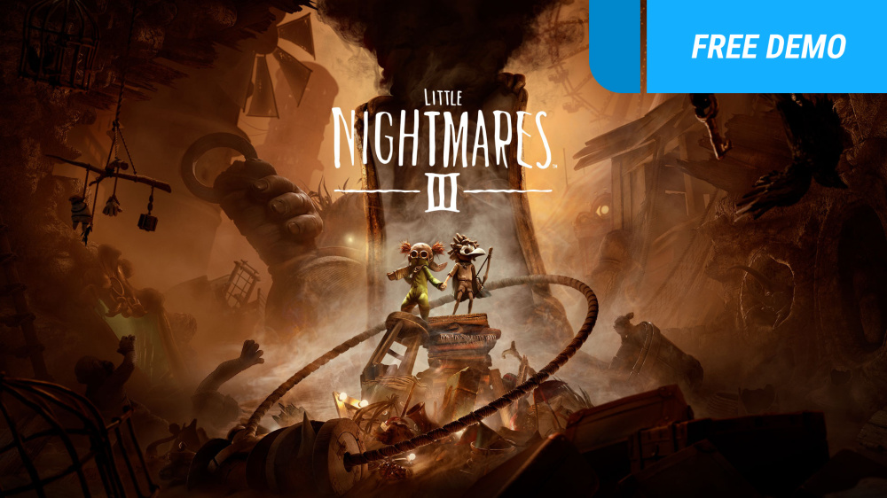 Nintendo eShop mostrando la Prueba Gratuita de Little Nightmares 3