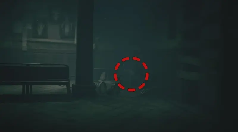 Emplacement du cinquième fantôme de Little Nightmares 3 dans la salle du puzzle au levier