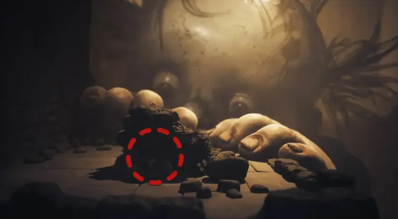 Darkened area after baby attack in Necropolis