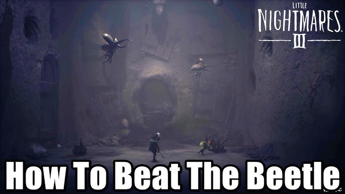 Map of the beetle tunnel network in Little Nightmares 3 Necropolis