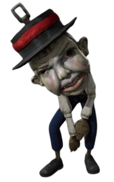 Puppet close-up design details