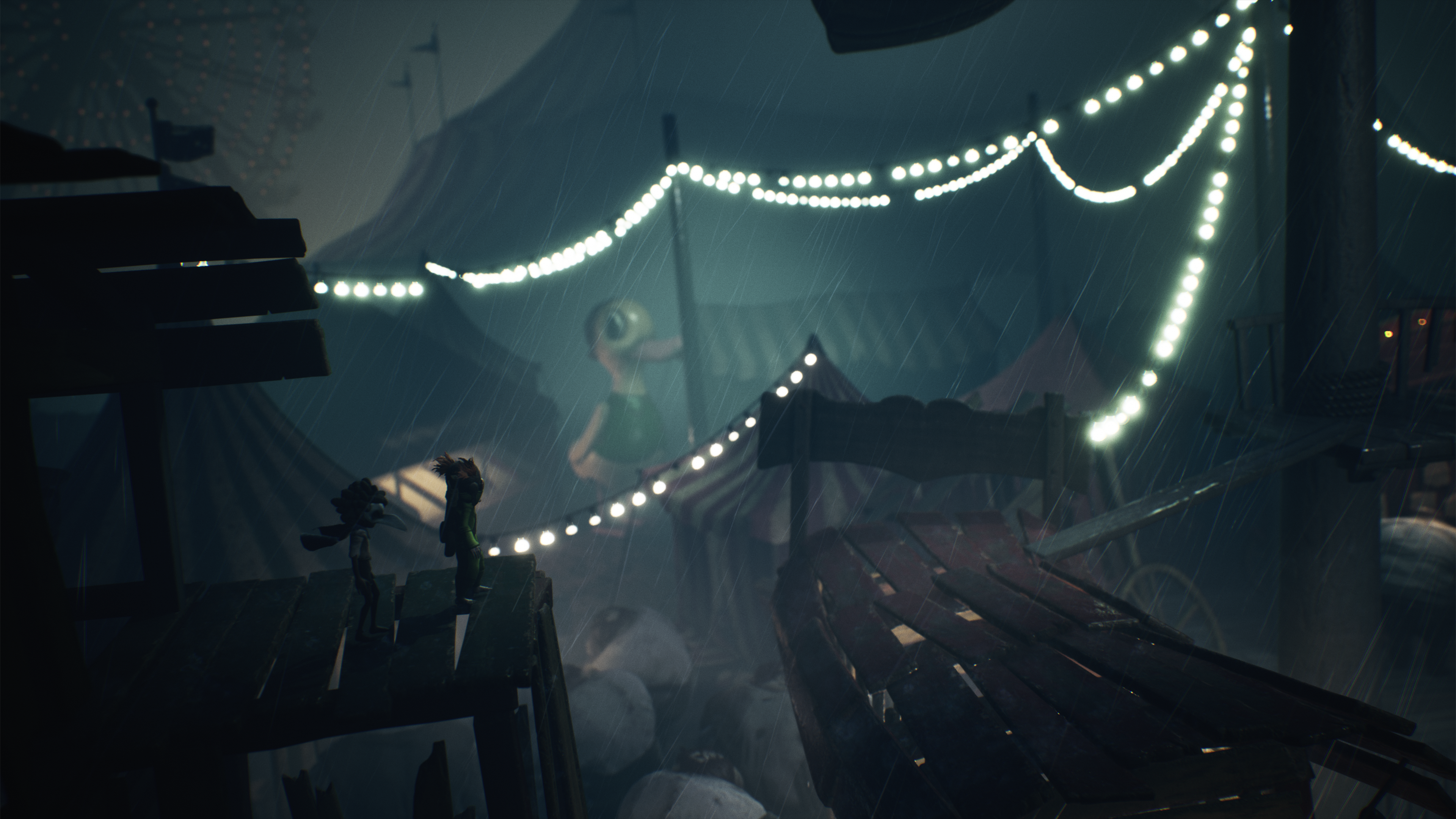 Der Karneval in Little Nightmares 3 mit angsteinflößendem Zirkus