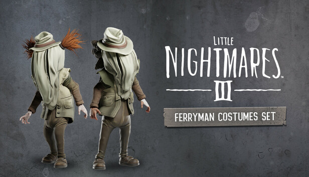 Low und Alone tragen Ferryman-Kostüme in Little Nightmares 3