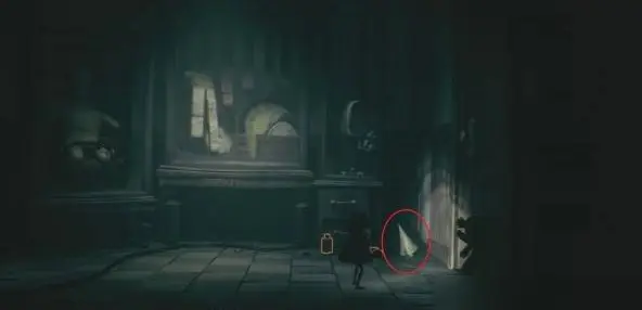 Doll 04 location in dark room in Little Nightmares 3 Carnival