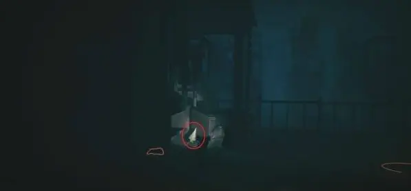 Nome 02 location behind ladder in Little Nightmares 3 Carnival