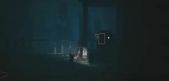 Nome 03 location near lever in Little Nightmares 3 Carnival